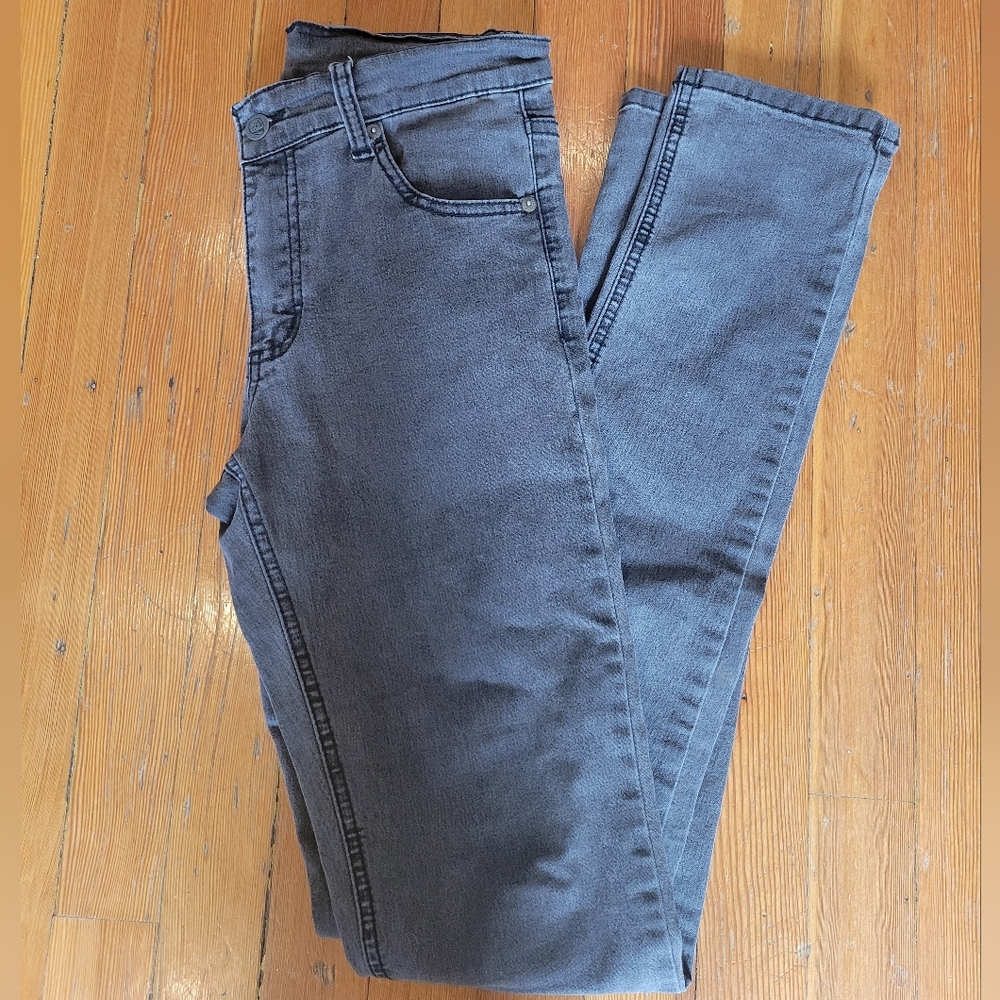 Cheap Monday Slim Fit Skinny Jeans In Grey Size 28